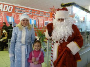 В «Гулливере» поселился Дед Мороз!